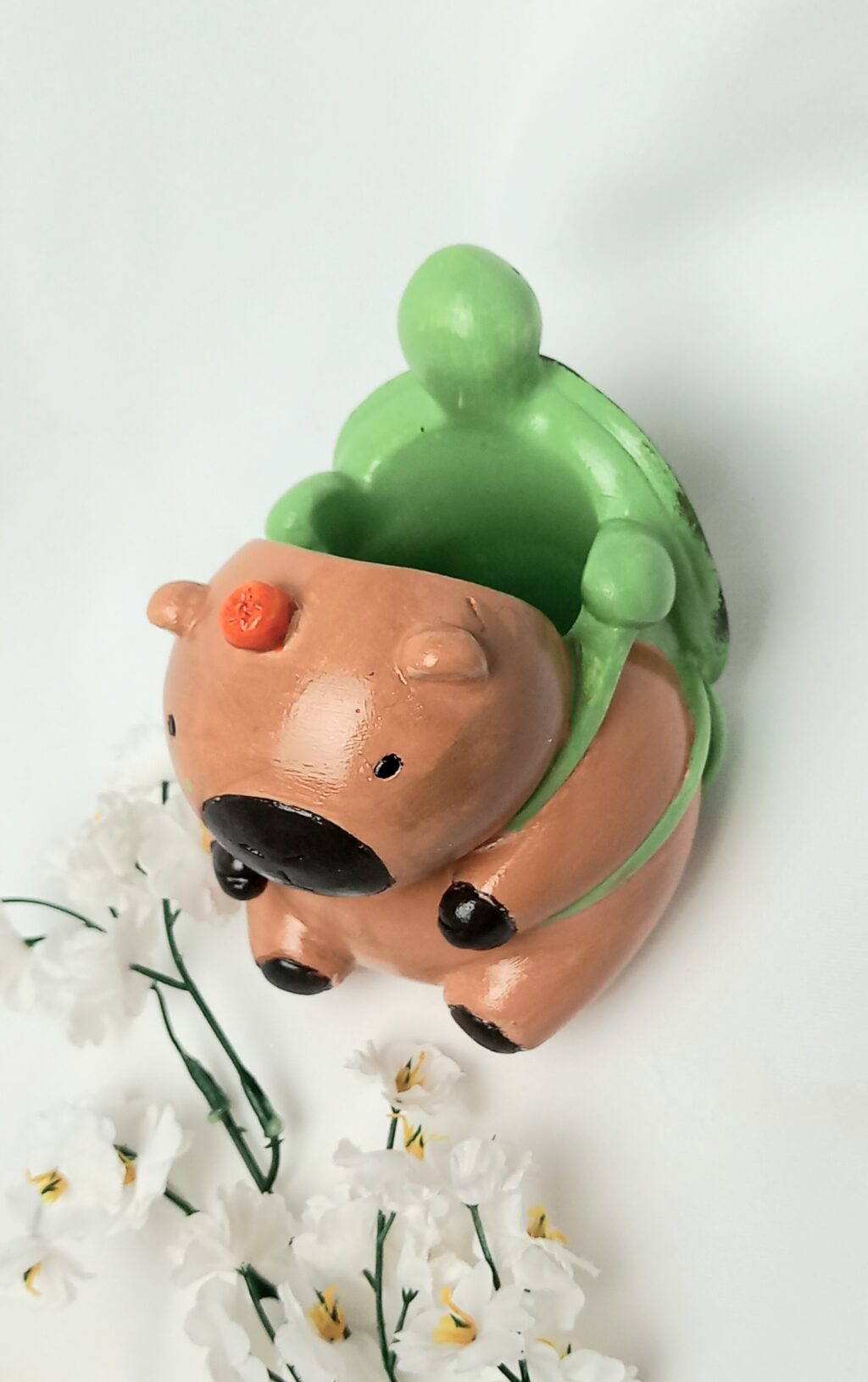 Капибара карандашница кашпо