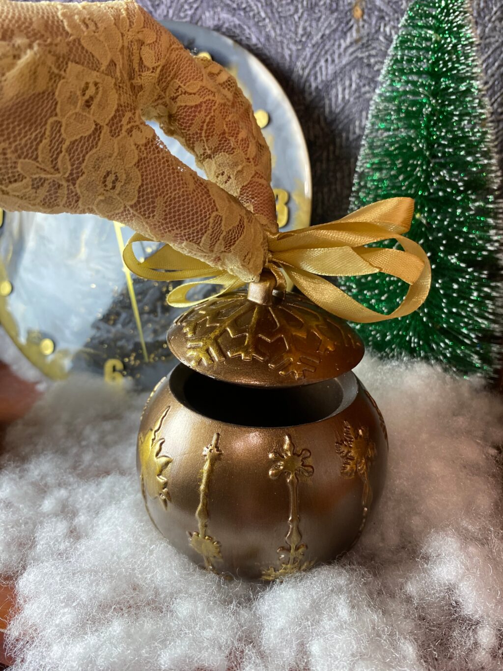 Шкатулка Новогодний шарик