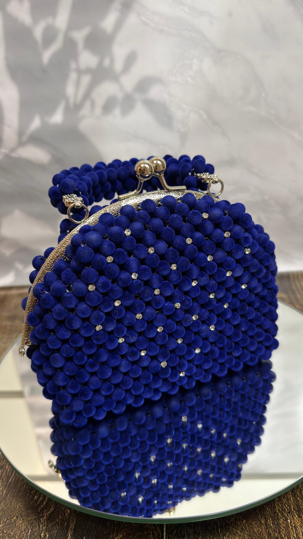 Авторская сумка «Синий бархат»