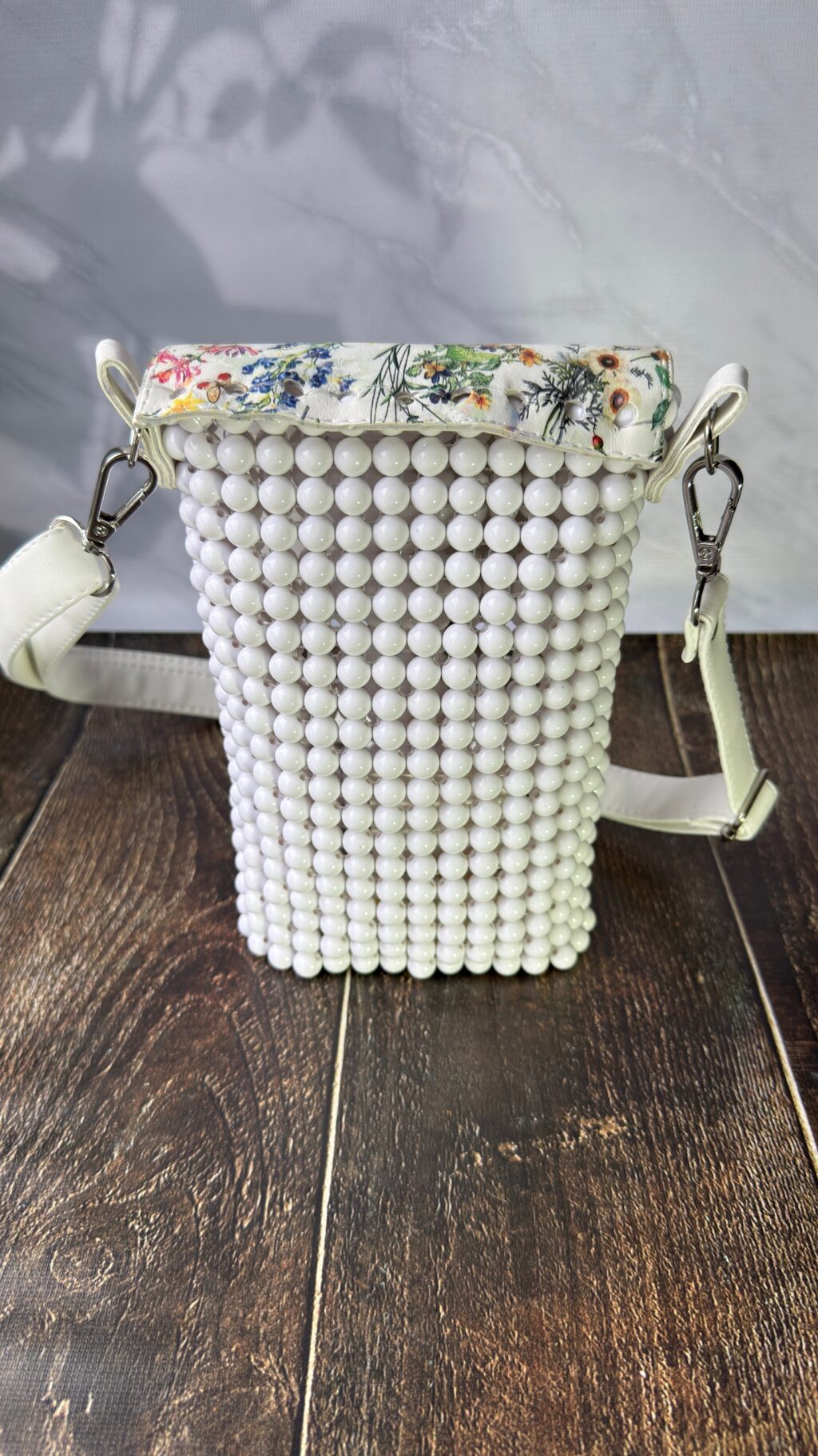 Сумочка с цветочным принтом