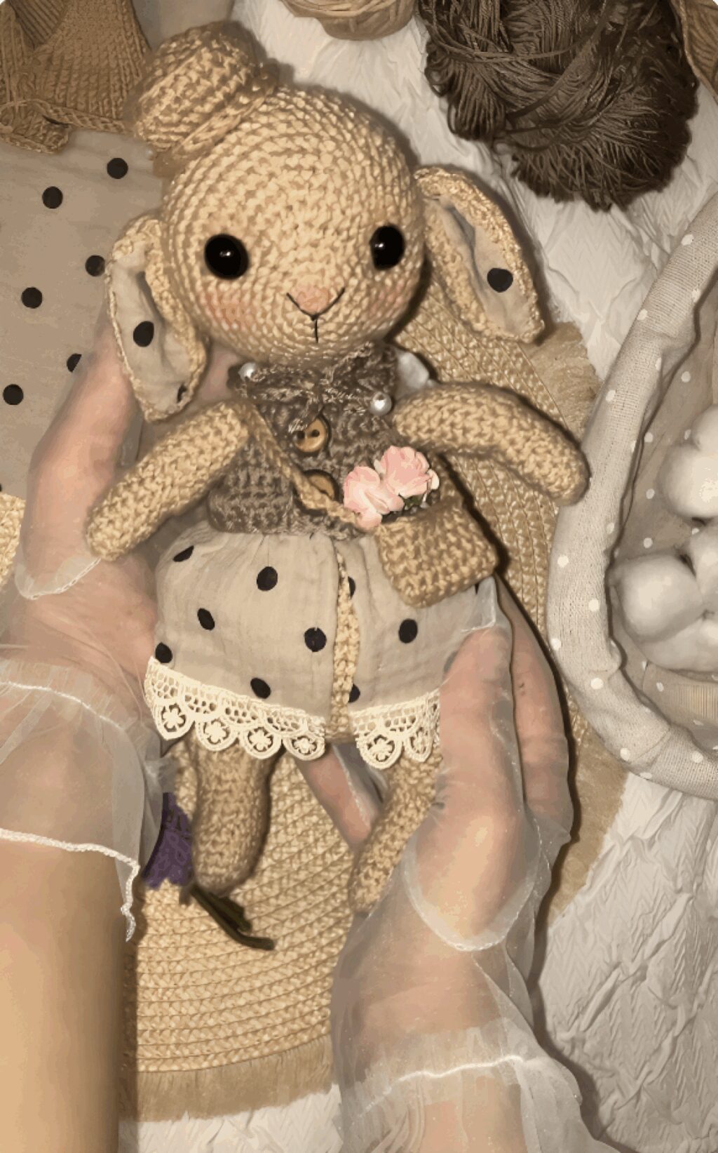 Винтажная зайка