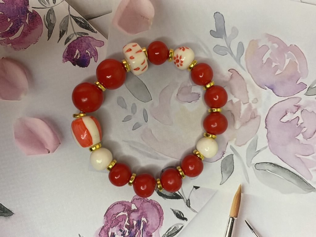 Браслеты из бусин ручной работы