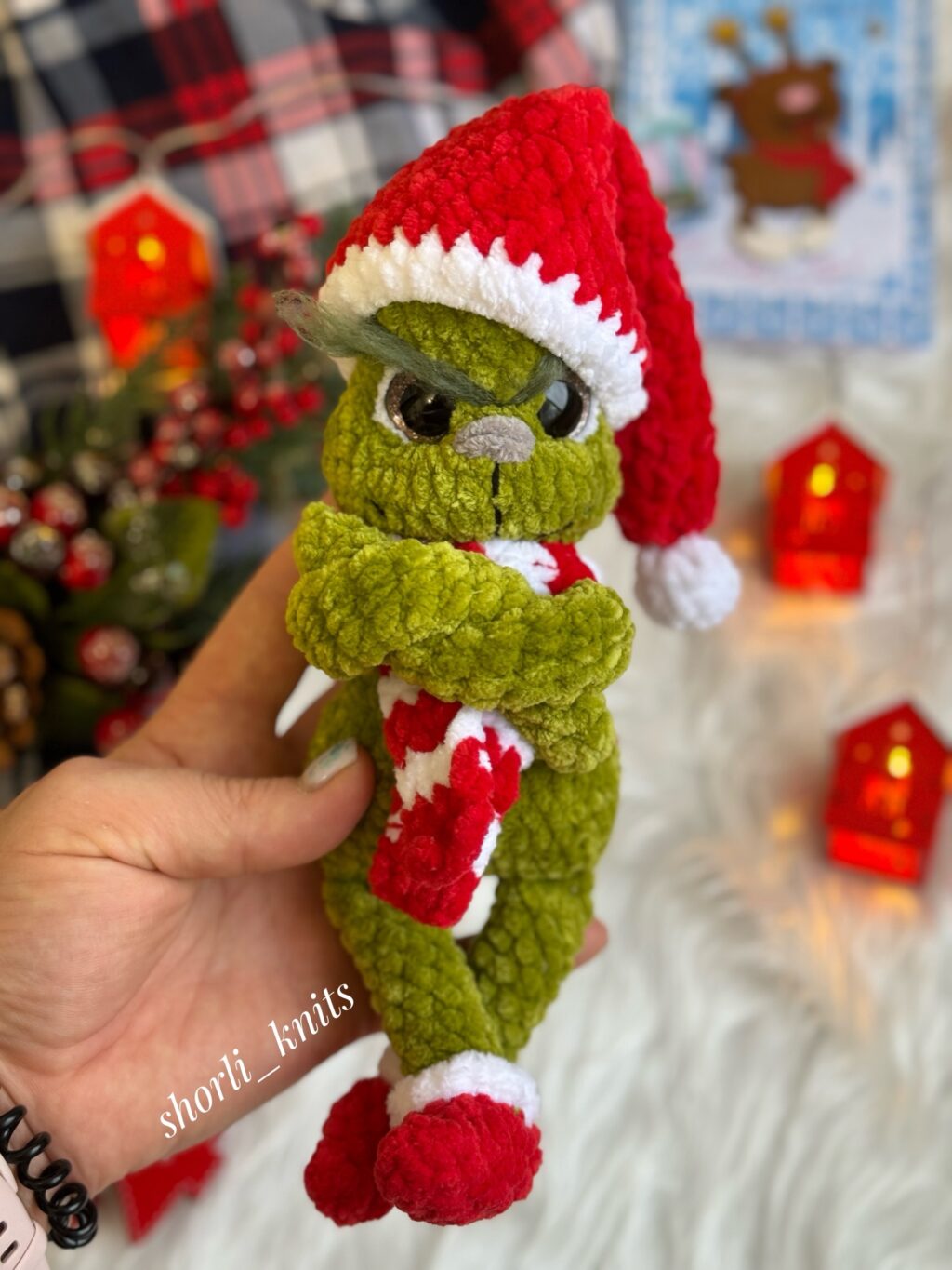 Гринч вязаный