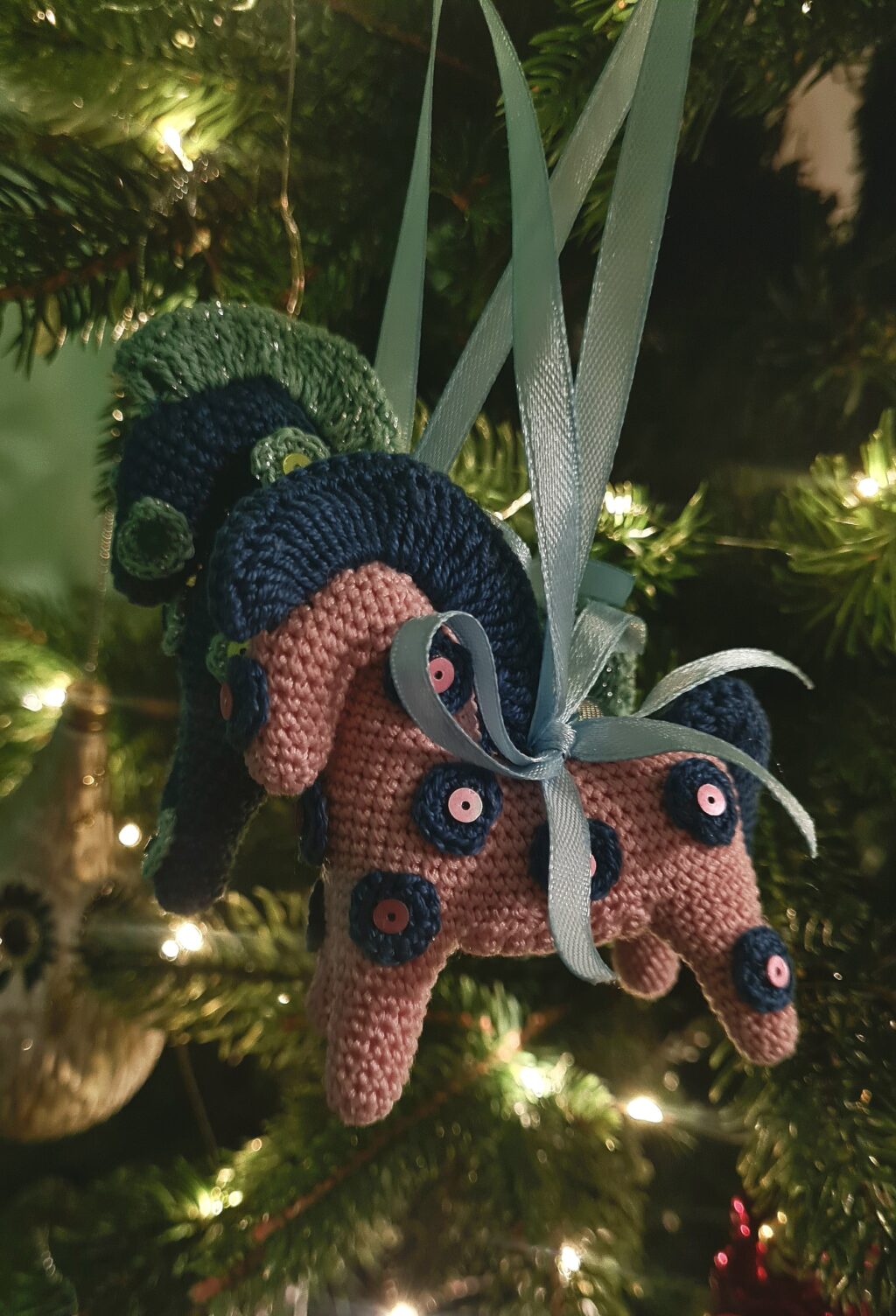 Елочная игрушка «Лошадка»