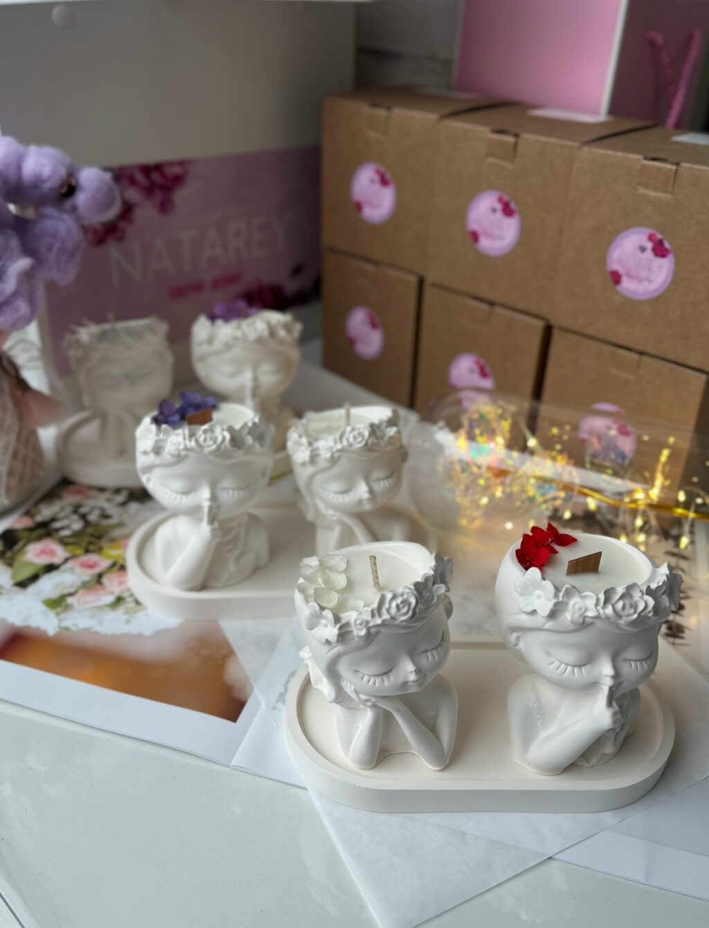 Набор аромасвечей «Тишина и Спокойствие»