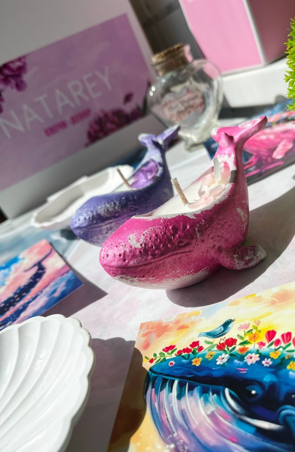 Аромасвеча «Кит»