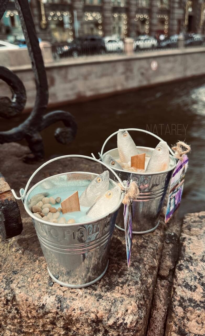 Сувенирная аромасвеча «Корюшка»