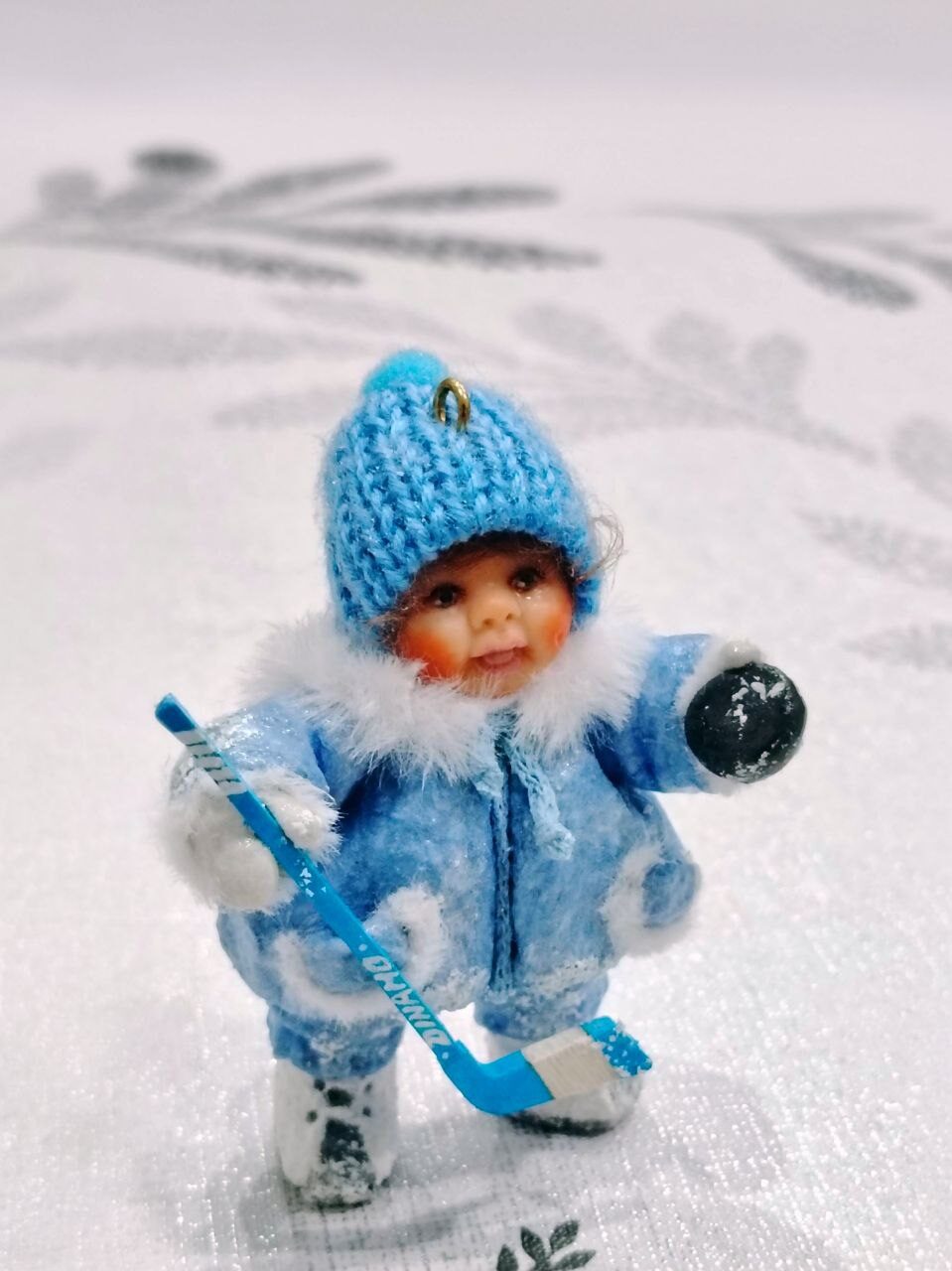 ватная ёлочная игрушка