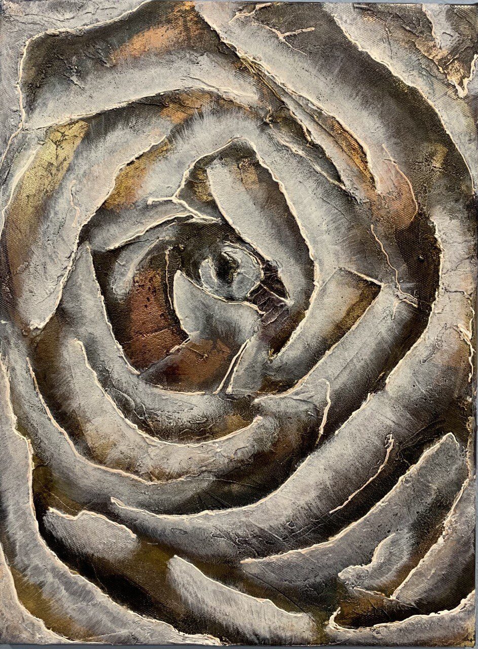 Интерьерная фактурная картина