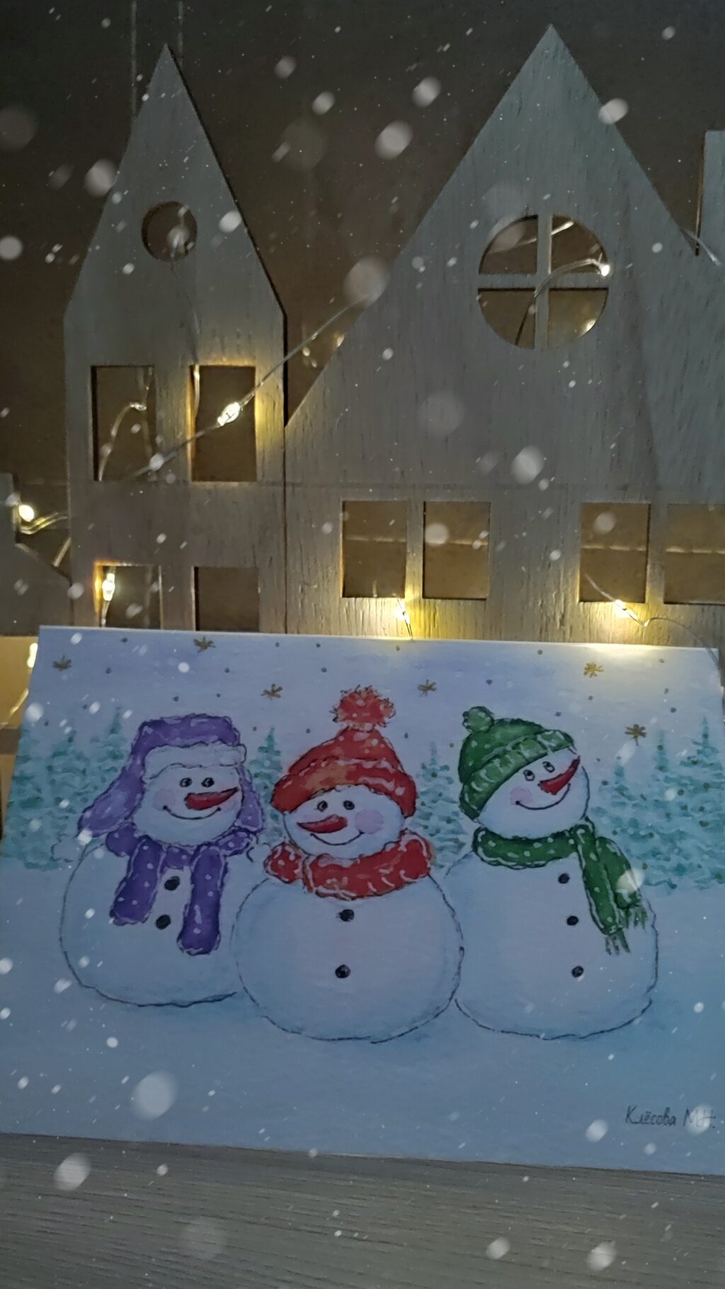 Авторские новогодние открытки