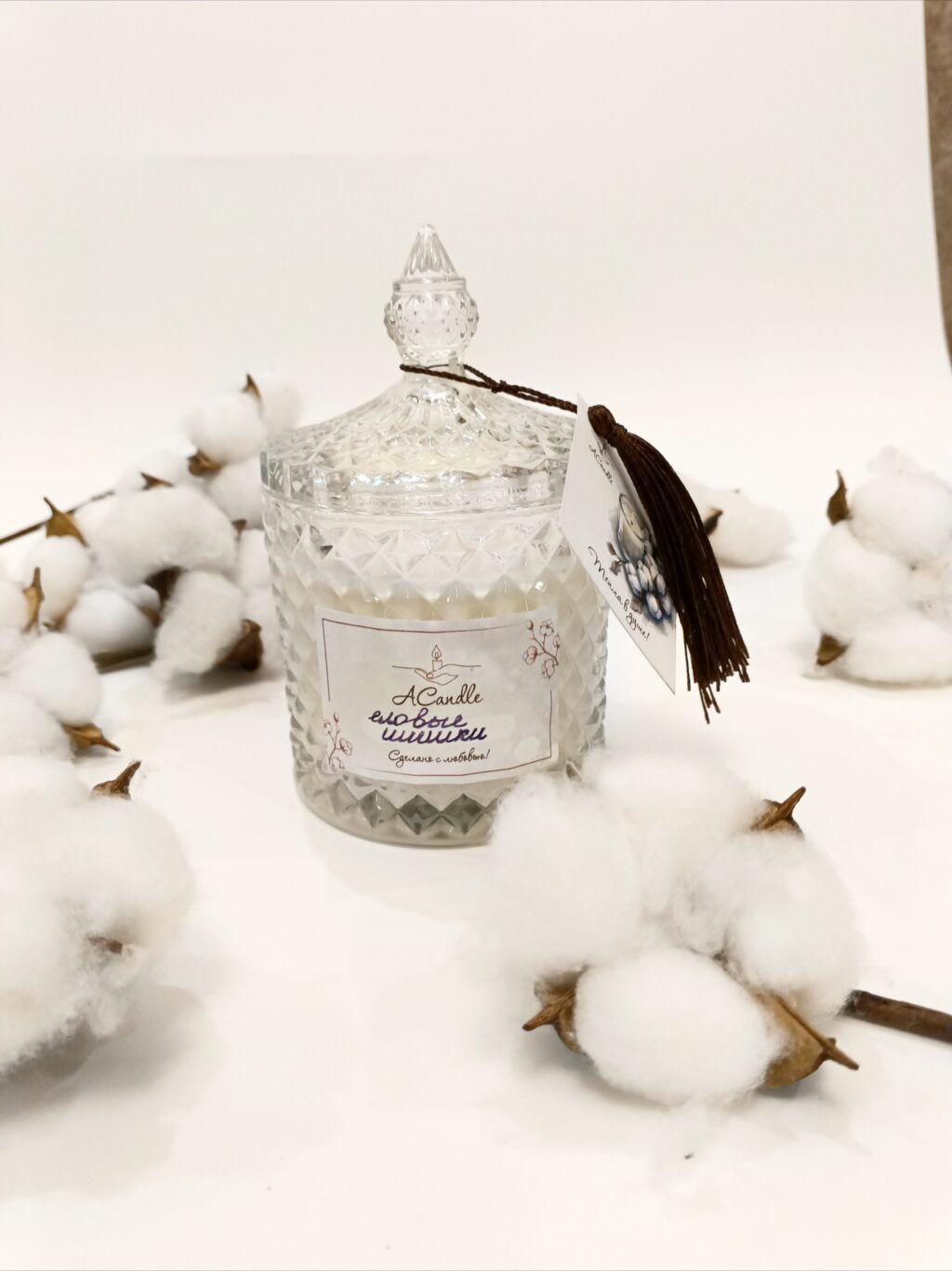 Свеча в вазе