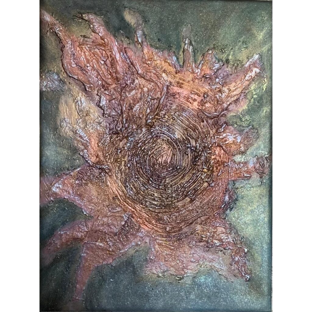 Интерьерная авторская фактурная картина