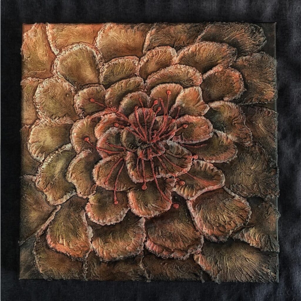 Триптих интерьерный авторский фактурный