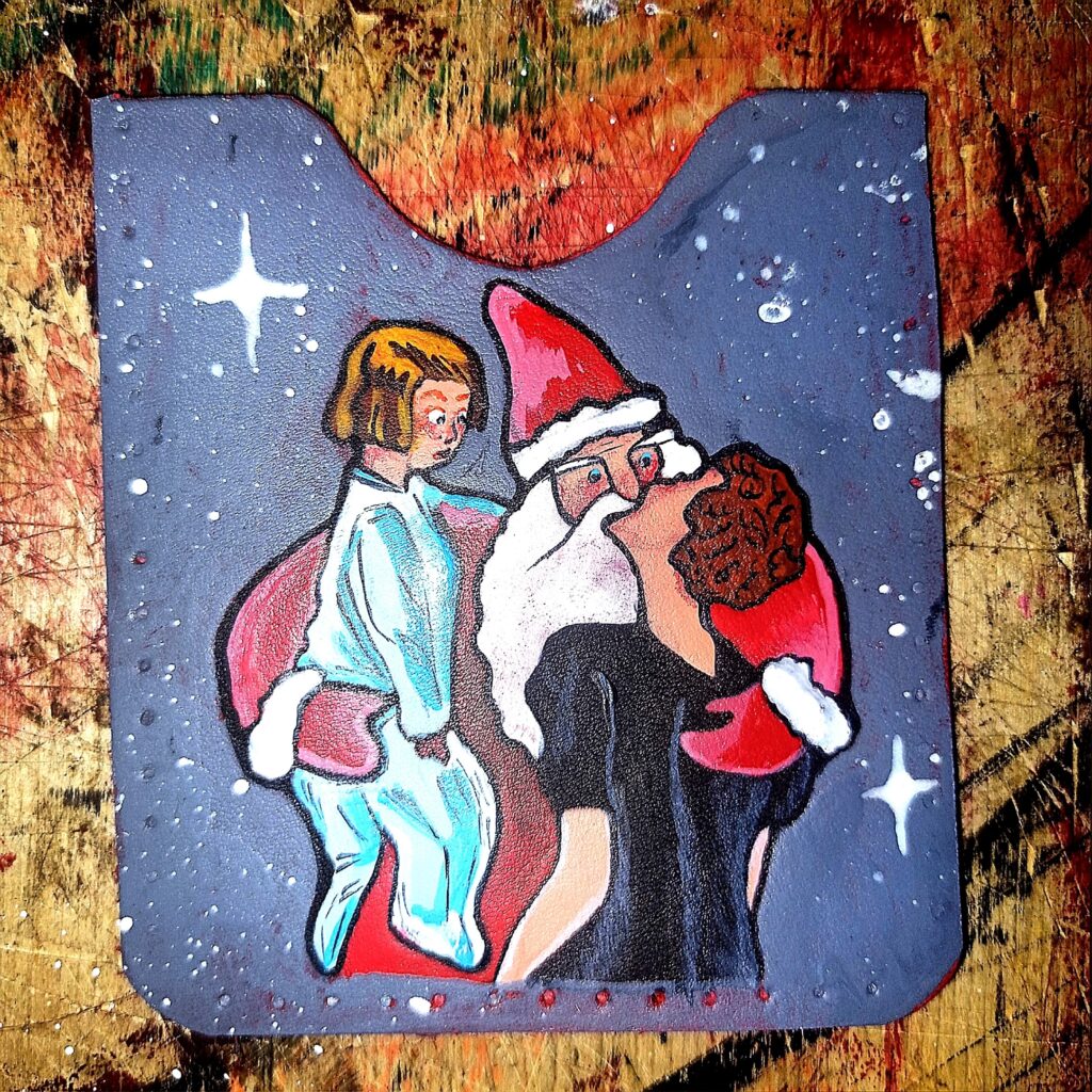 Мини кошелёк для карт и бумажных купюр