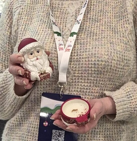 Свеча «Дед Мороз»