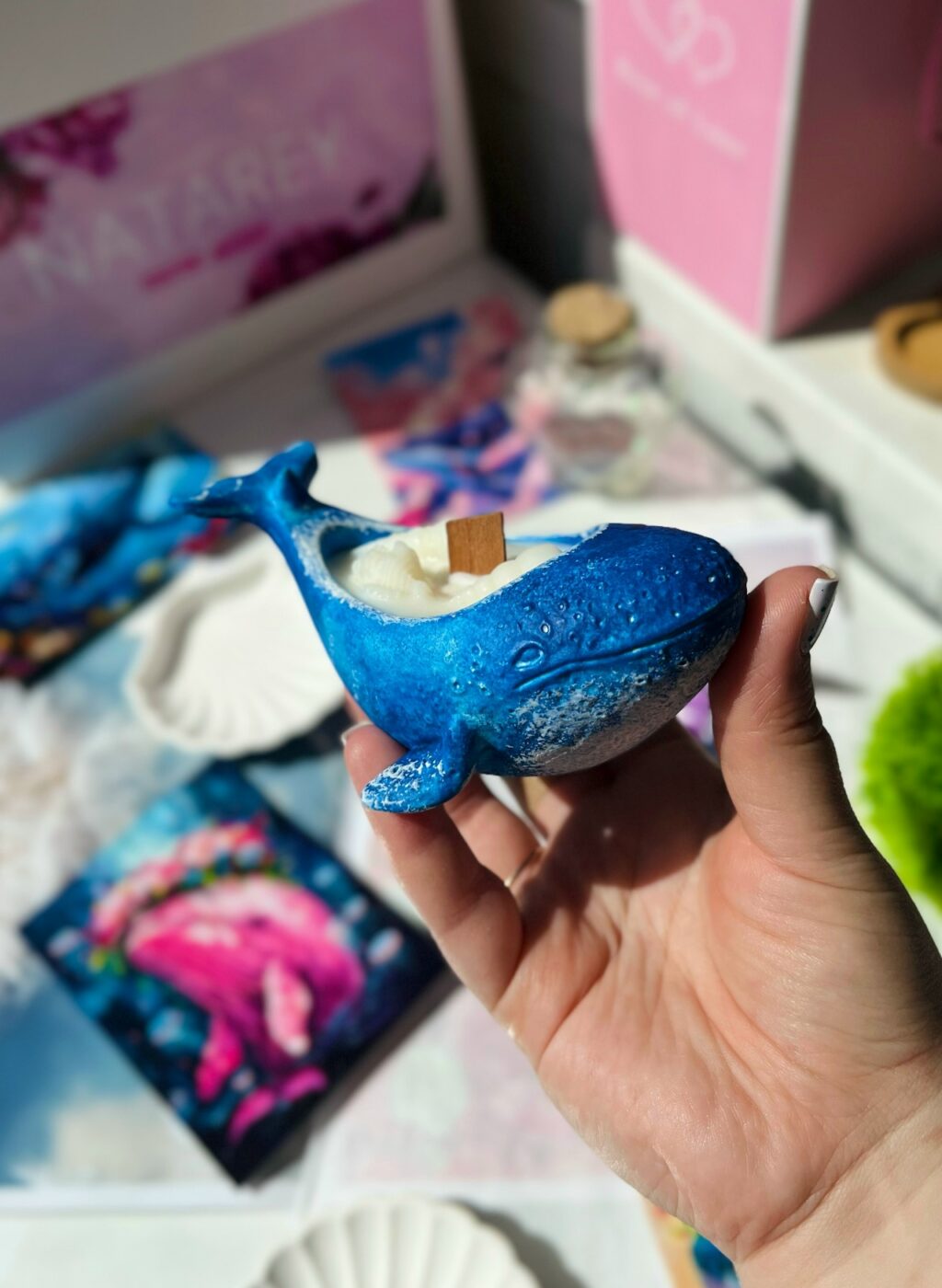 Аромасвеча «Кит»