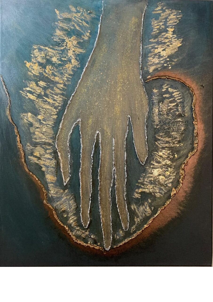 Интерьерная авторская фактурная картина