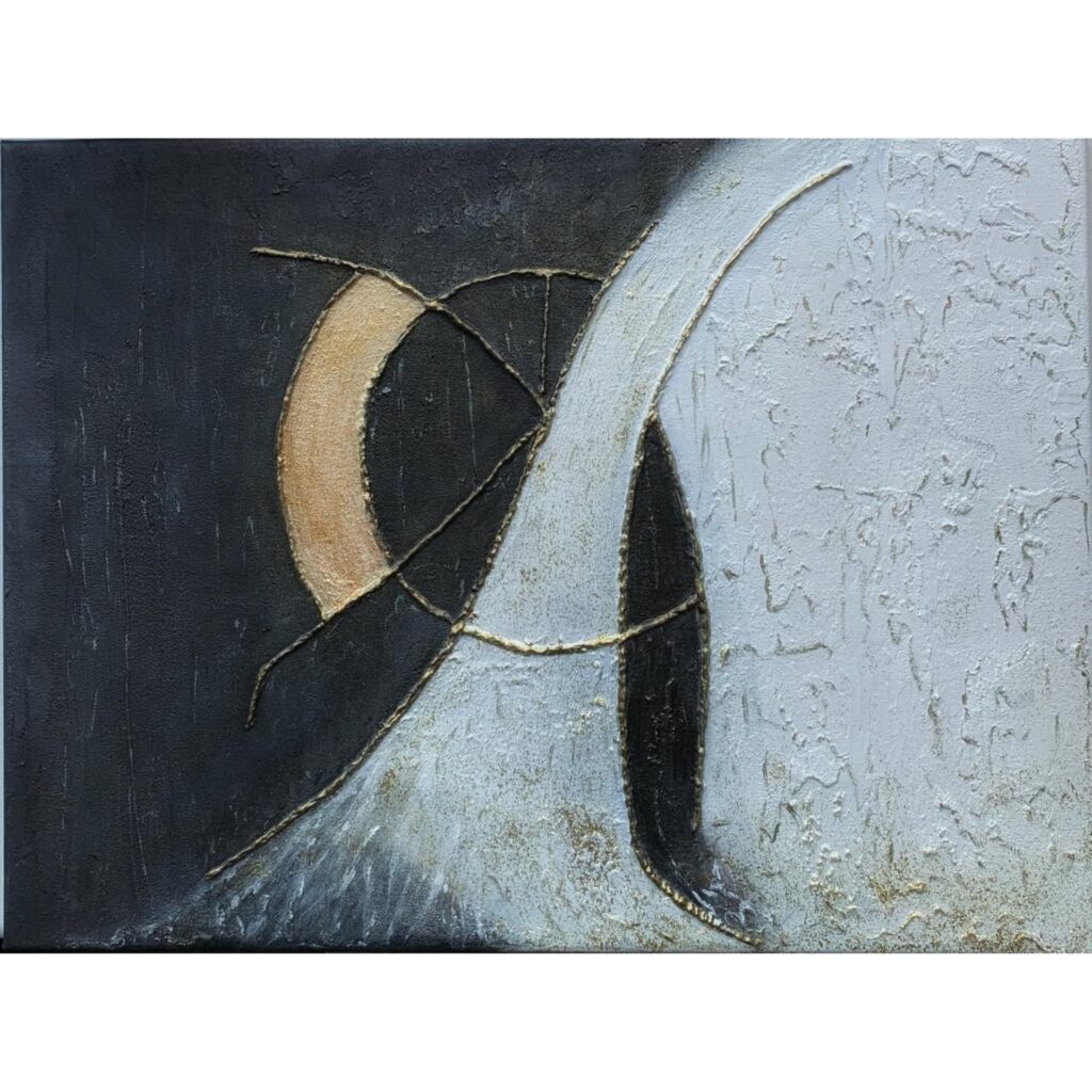 Интерьерная авторская фактурная картина