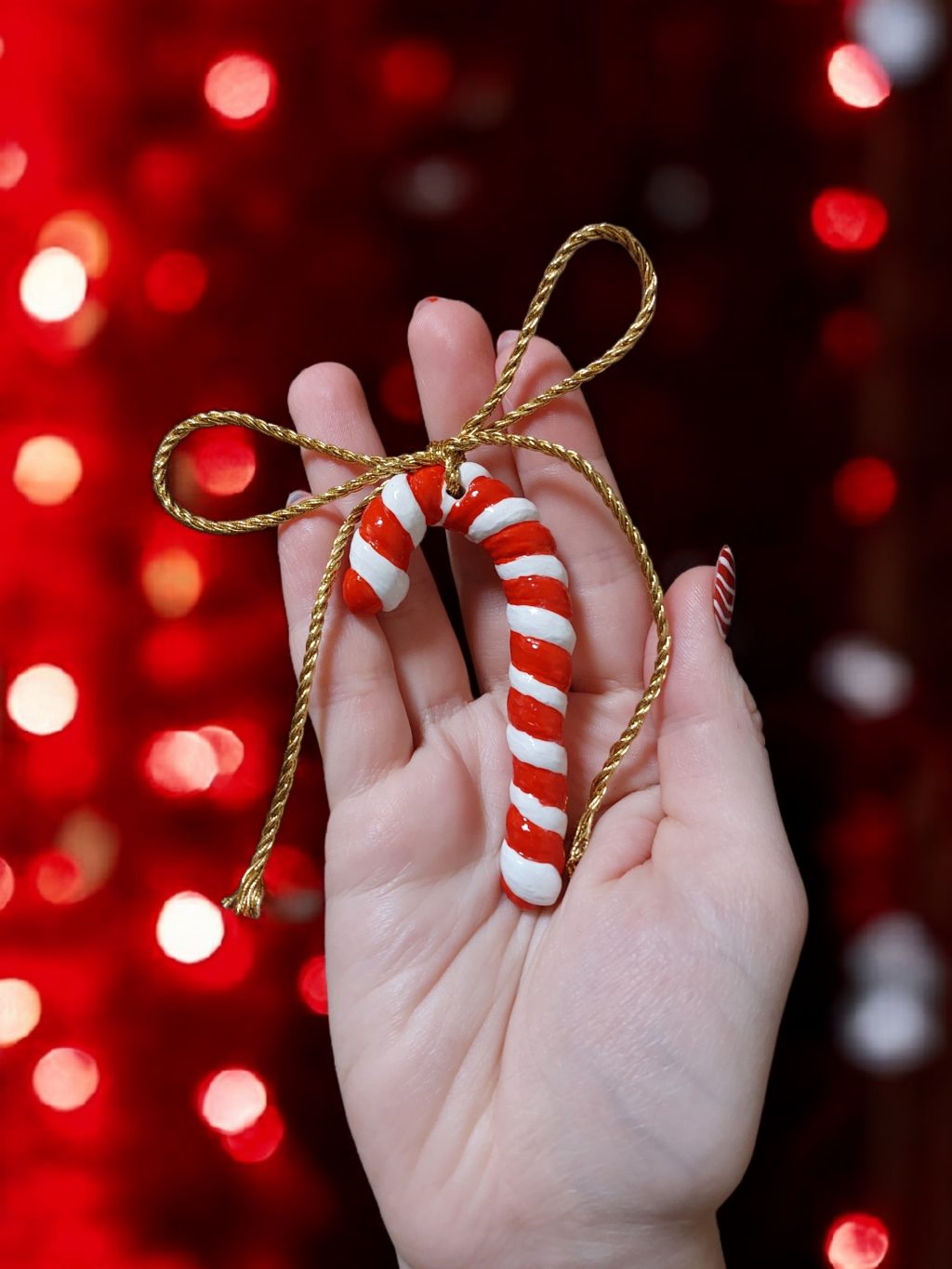 Новогодний леденец игрушка на ёлку