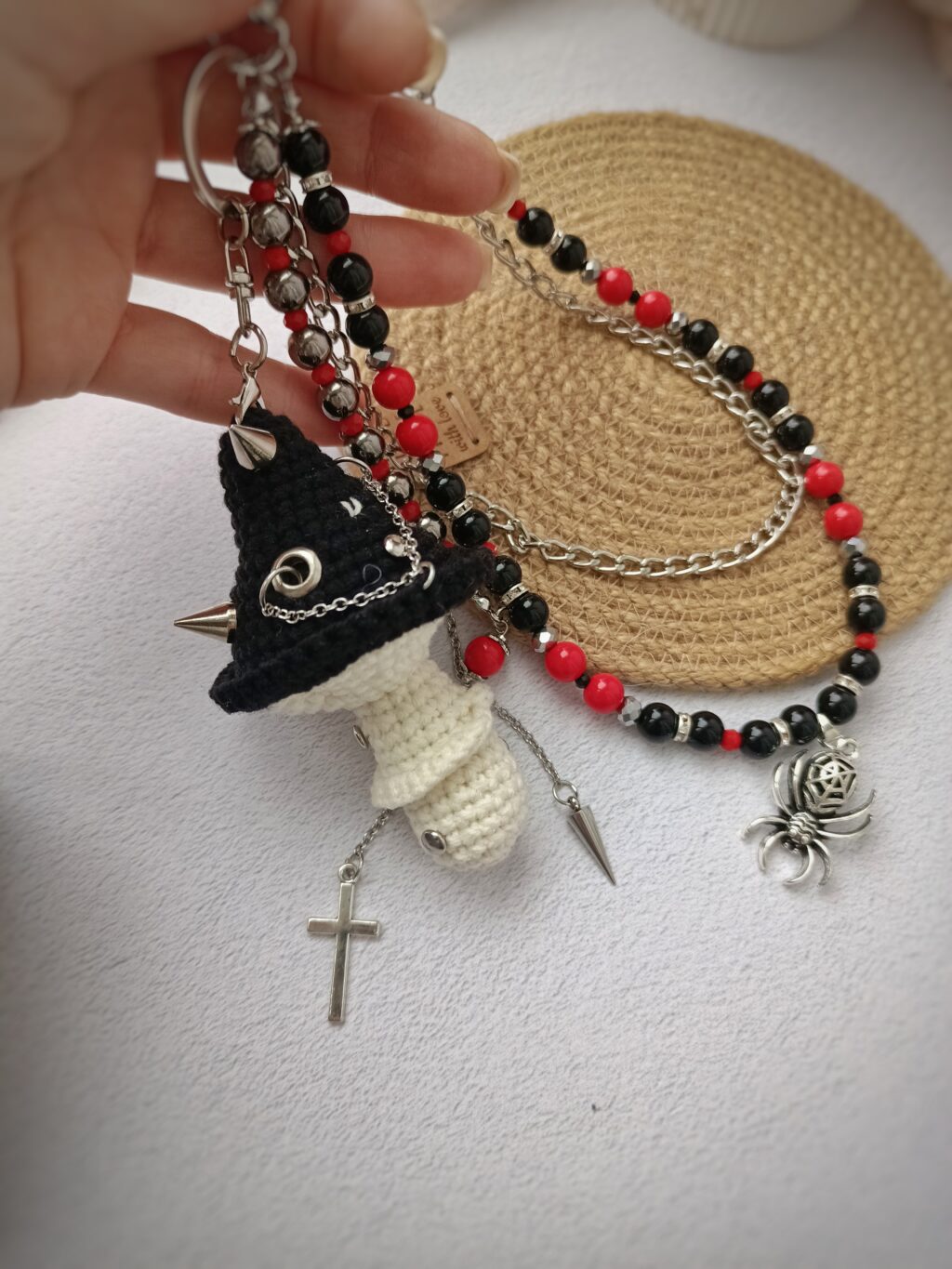 Брелок обвес Мухомор