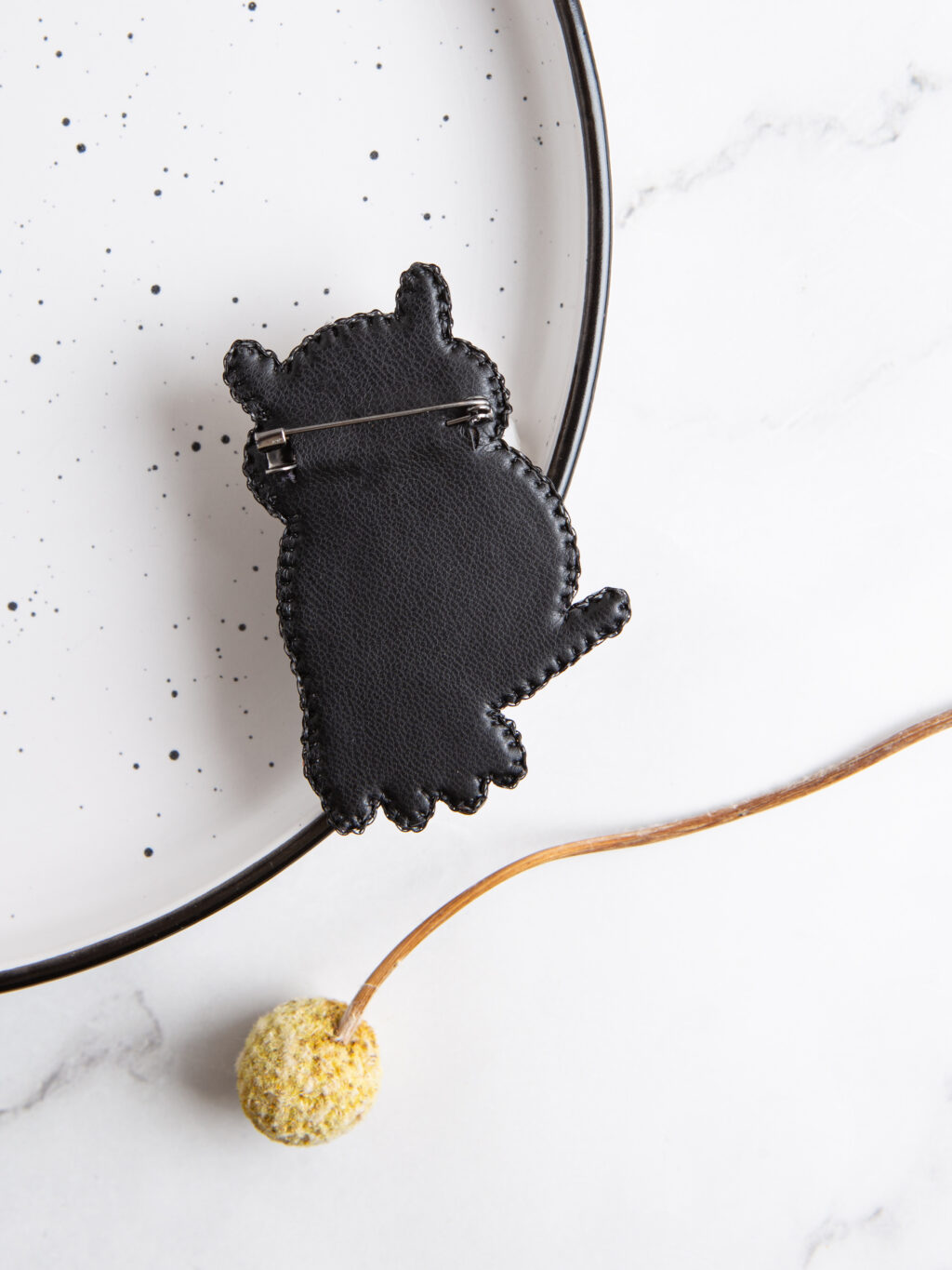 Брошь из бисера «Сова»