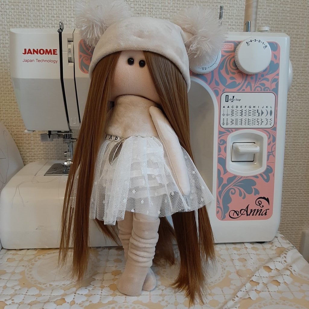 Кукла интерьерная текстильная