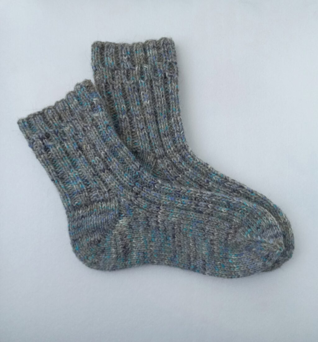 шерстяные вязаные носки