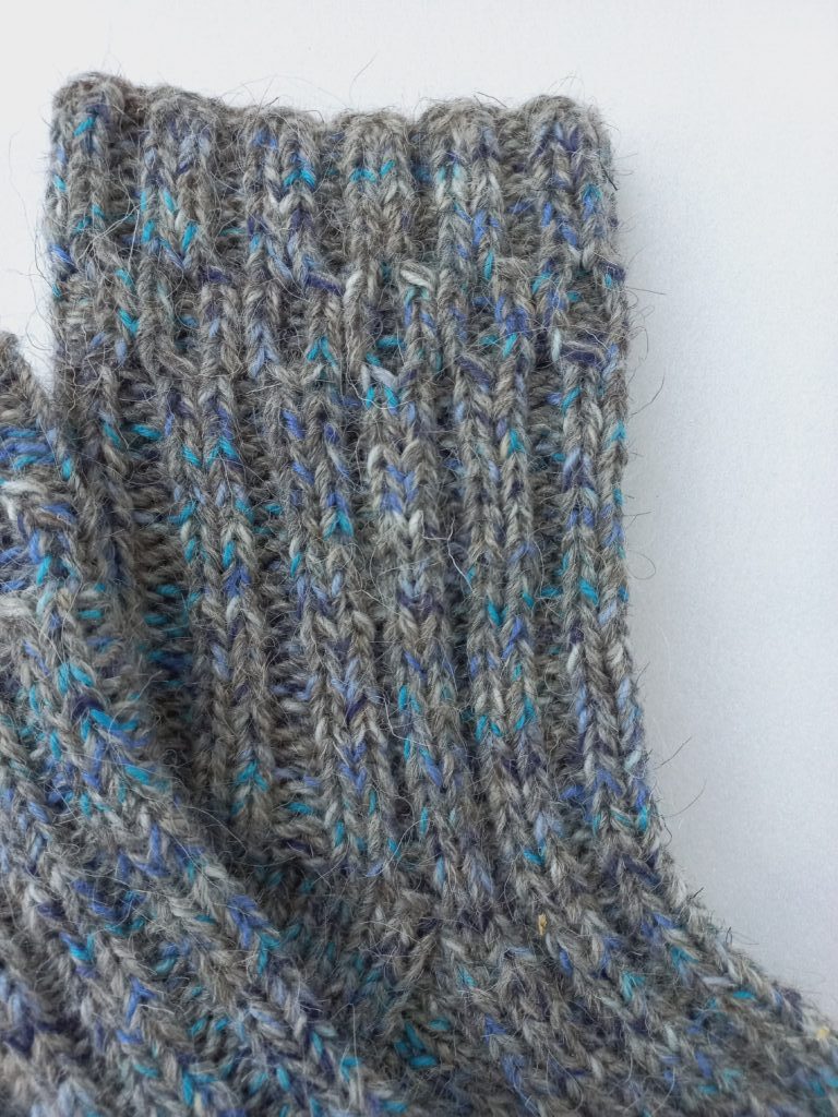 шерстяные вязаные носки