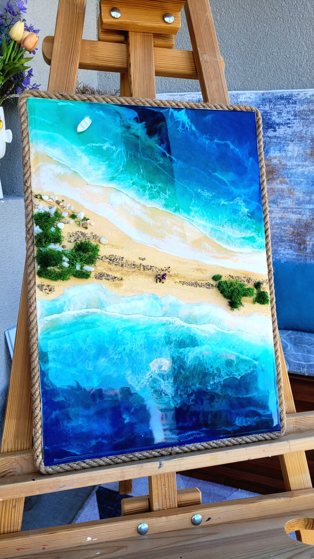 Картина «Малая коса» 50*35см из смолы