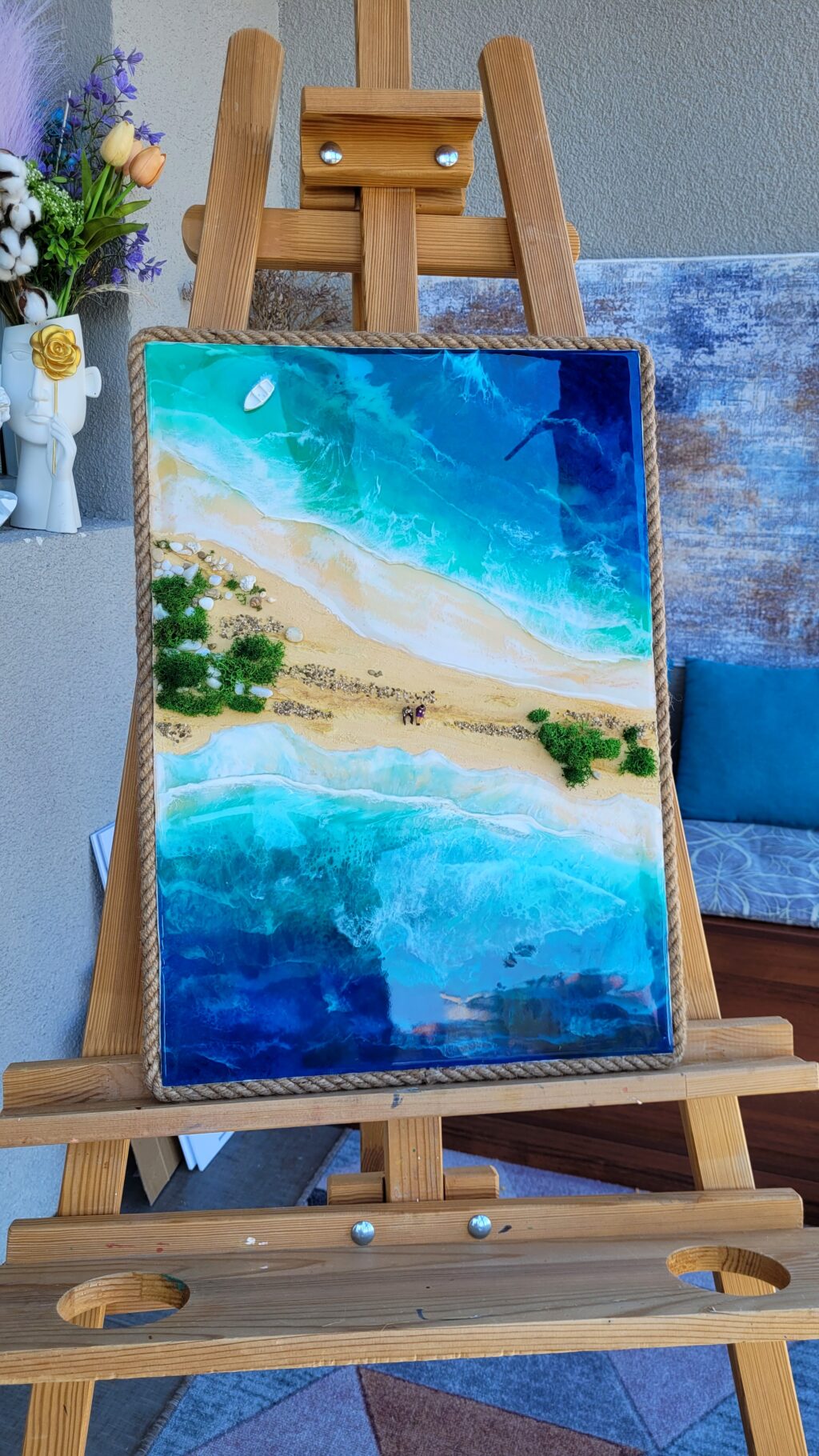 Картина «Малая коса» 50*35см из смолы