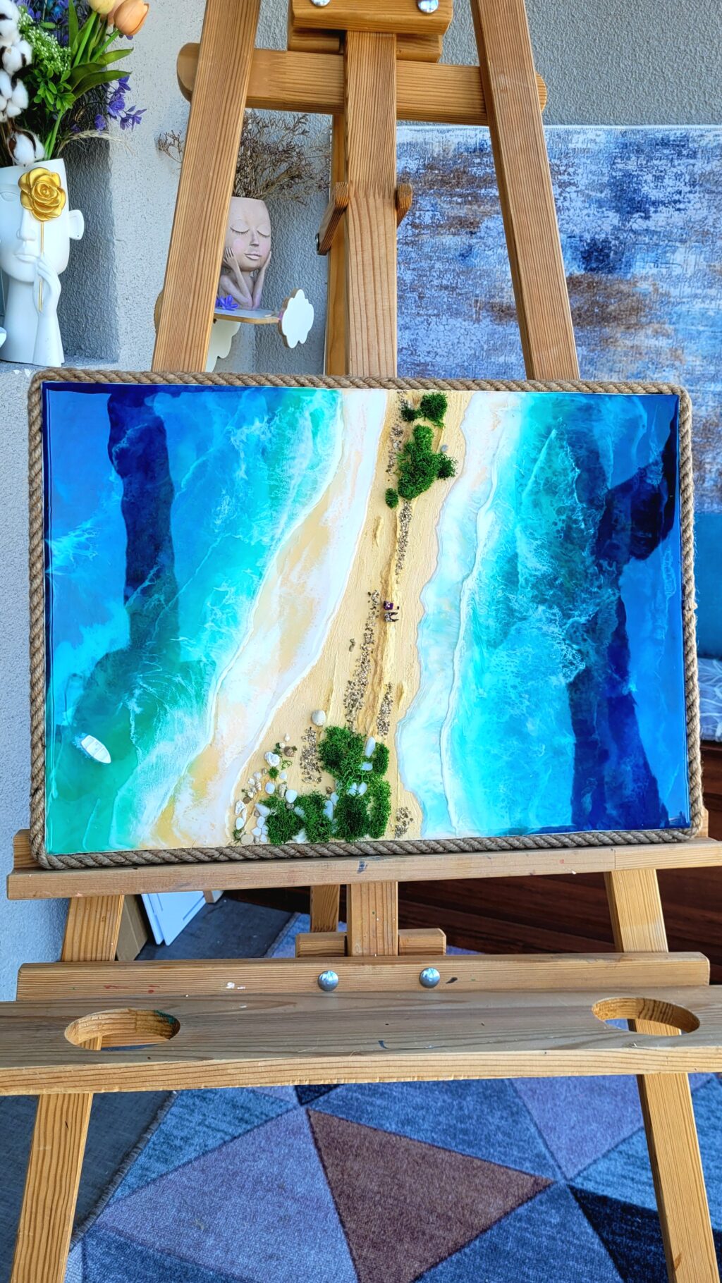 Картина «Малая коса» 50*35см из смолы