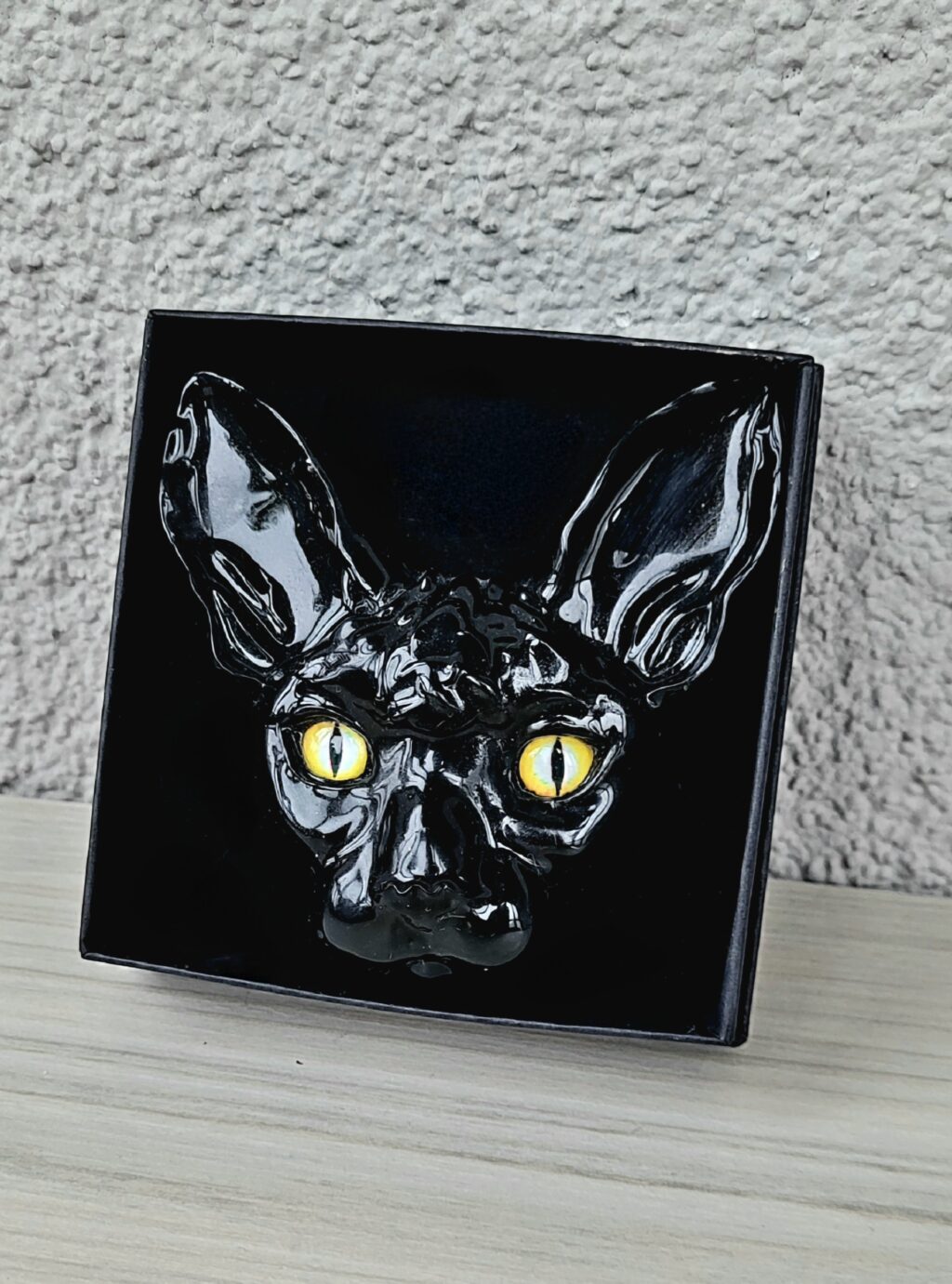 Магнит Кот Сфинкс из смолы