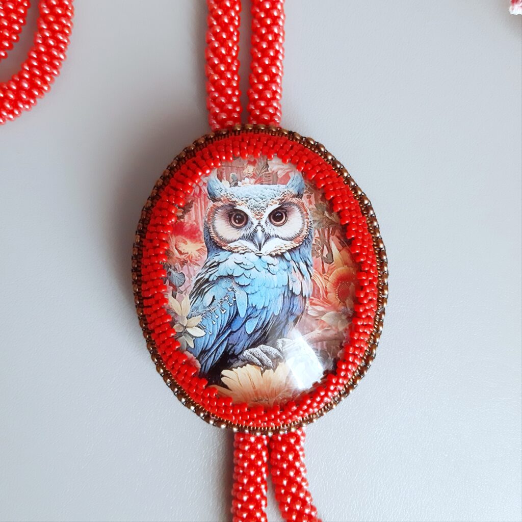 Галстук-боло Сова