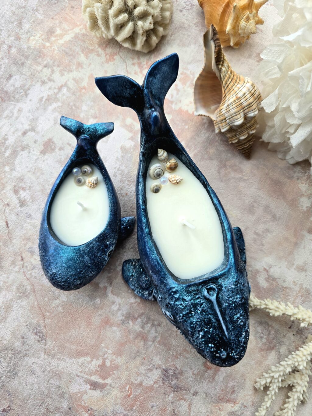 Свеча Малый кит интерьерная