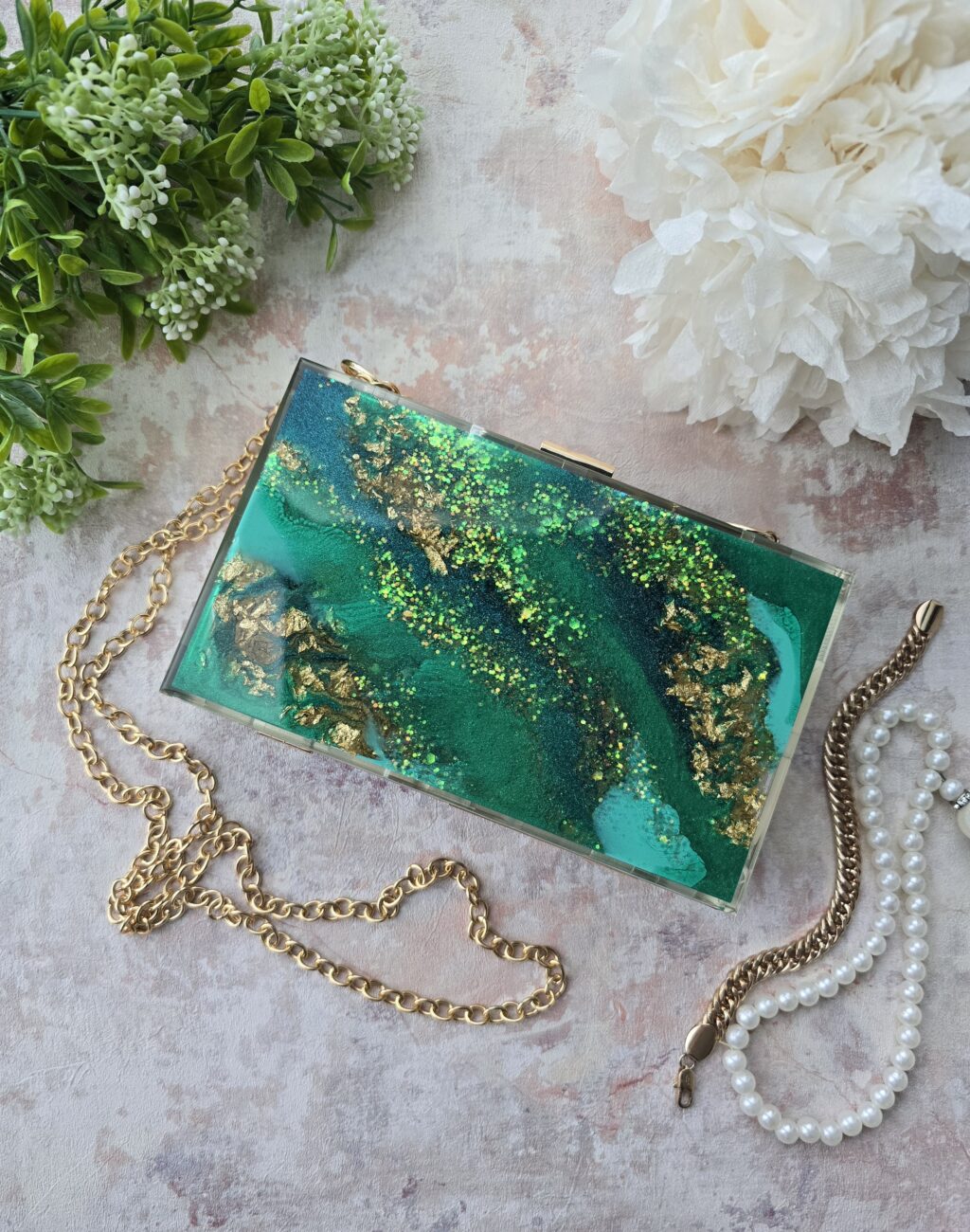 Клатч Магия изумрудного