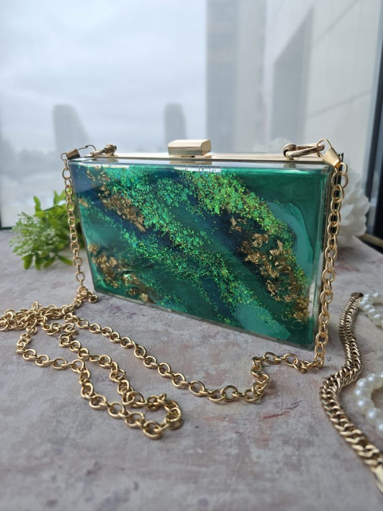 Клатч Магия изумрудного