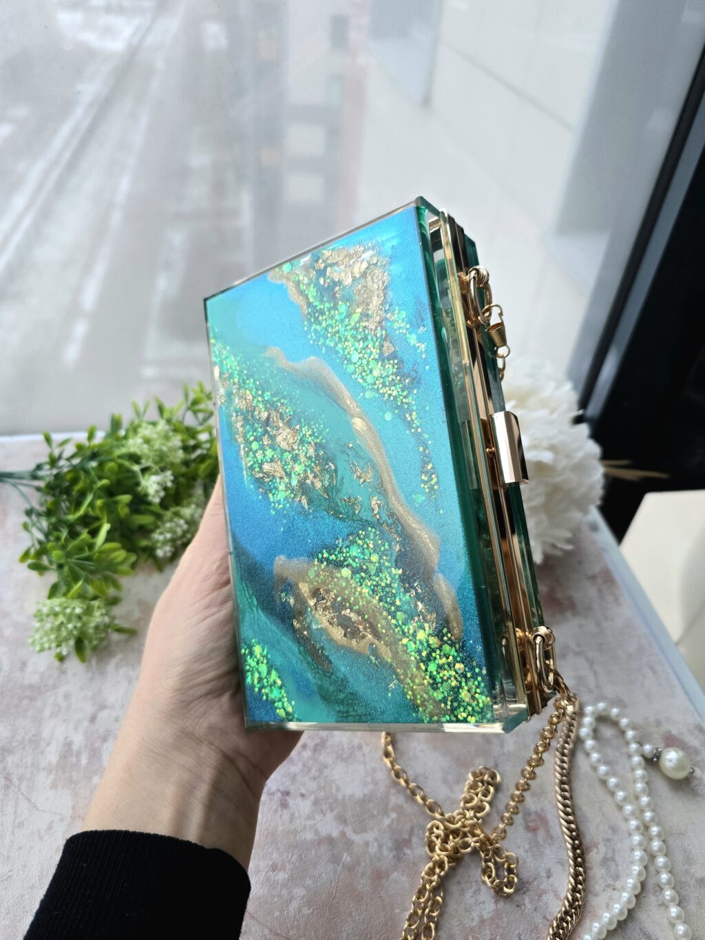 Клатч Магия изумрудного