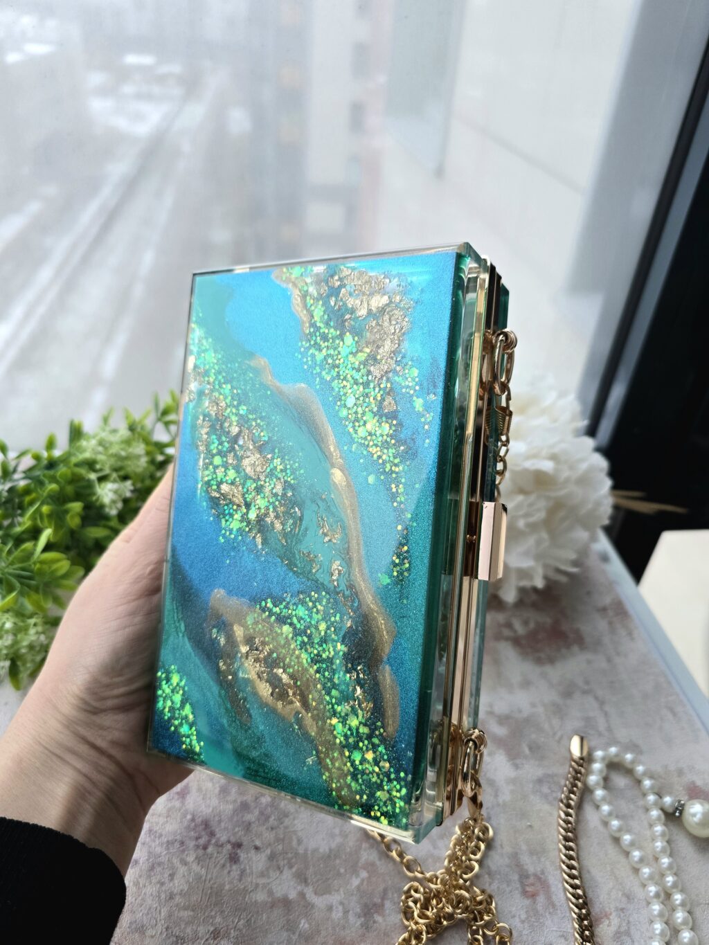 Клатч Магия изумрудного