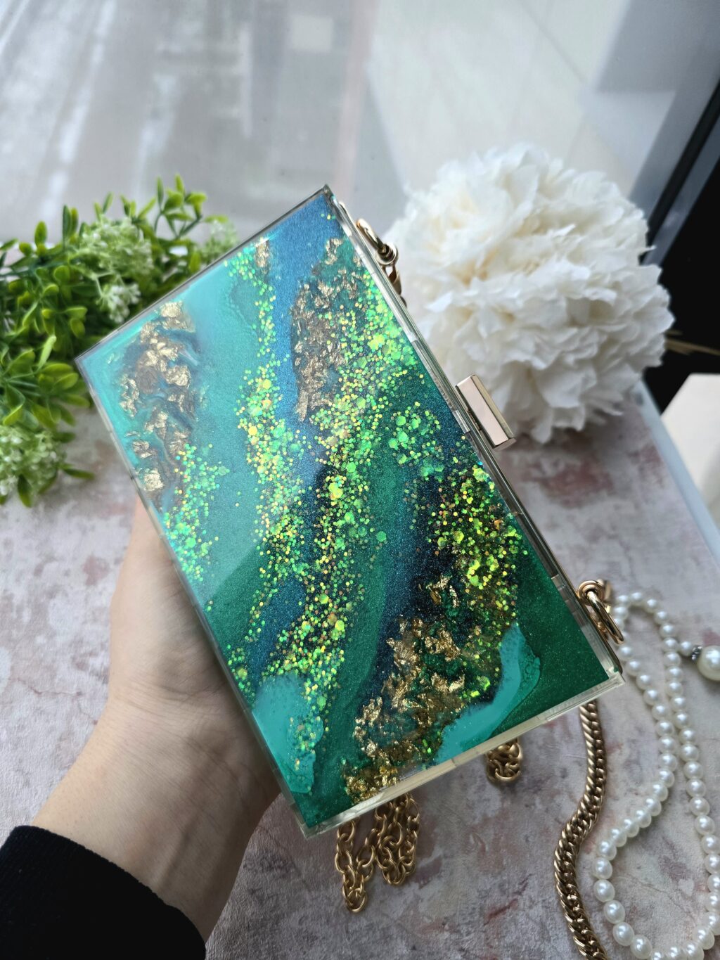Клатч Магия изумрудного