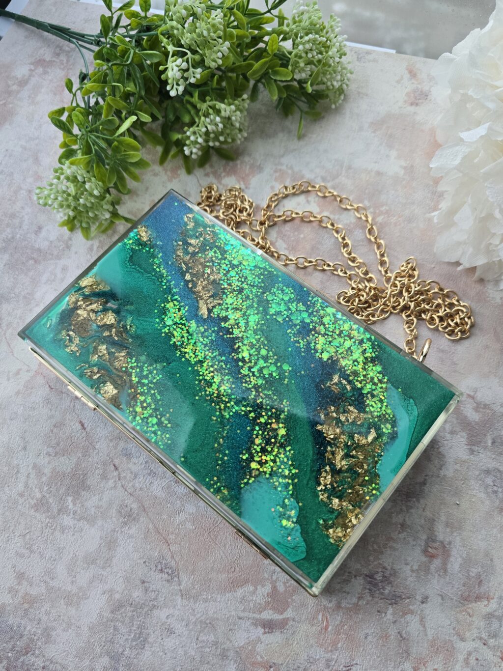 Клатч Магия изумрудного