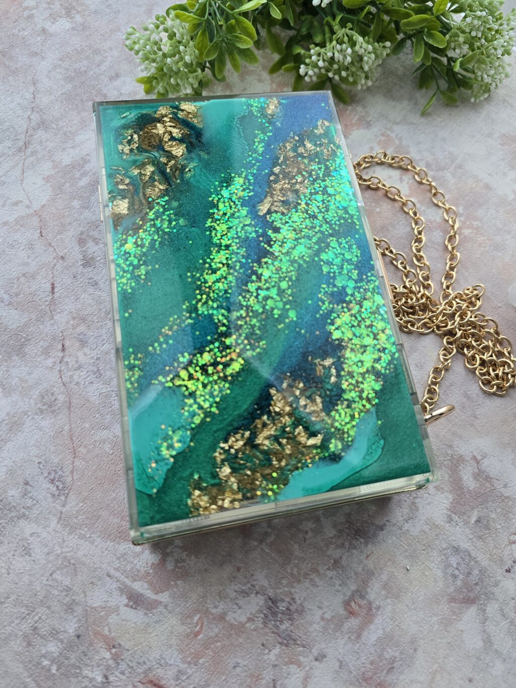 Клатч Магия изумрудного