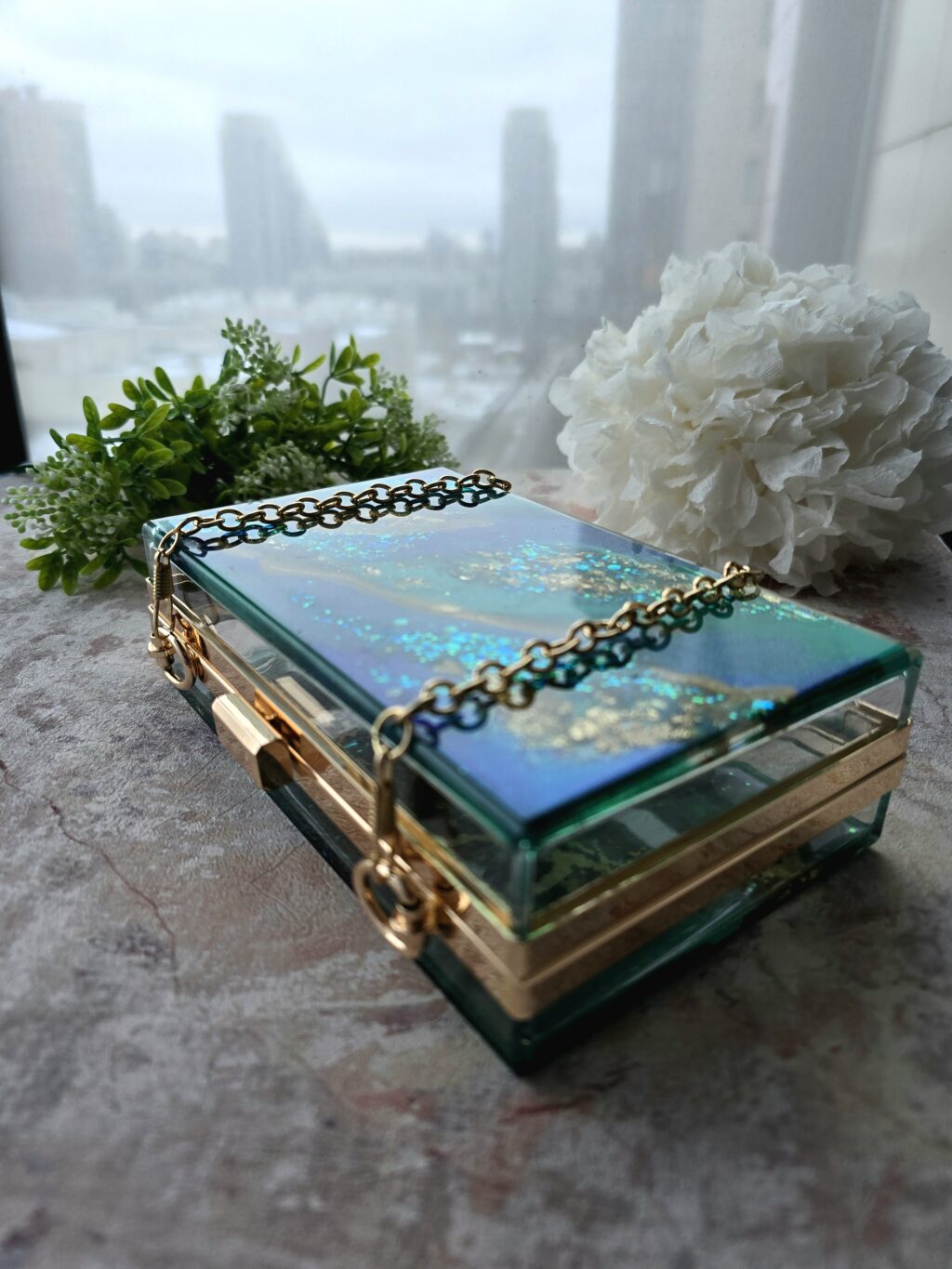 Клатч Магия изумрудного