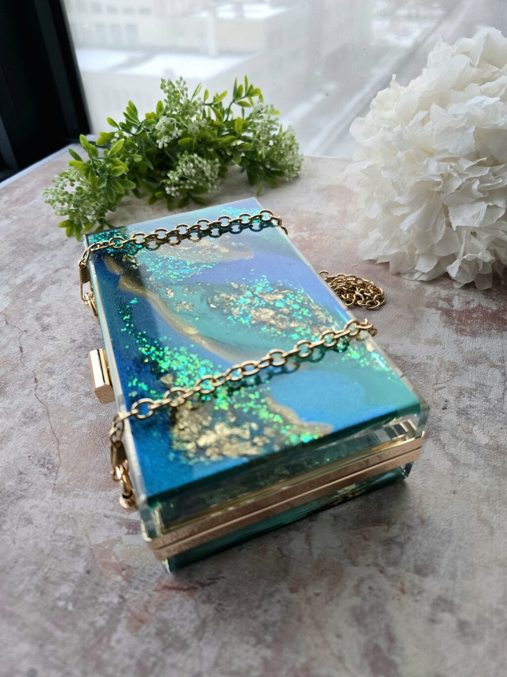 Клатч Магия изумрудного