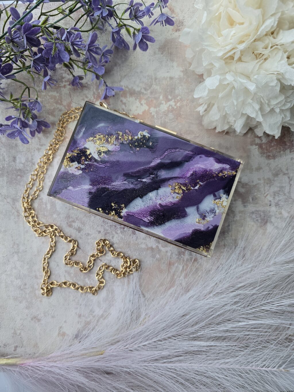 Клатч Магия лилового