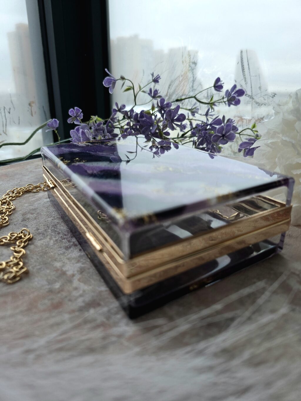 Клатч Магия лилового