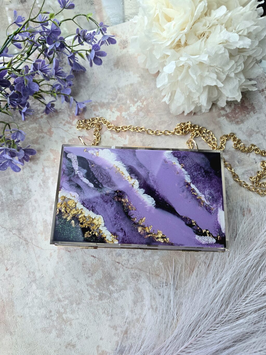 Клатч Магия лилового