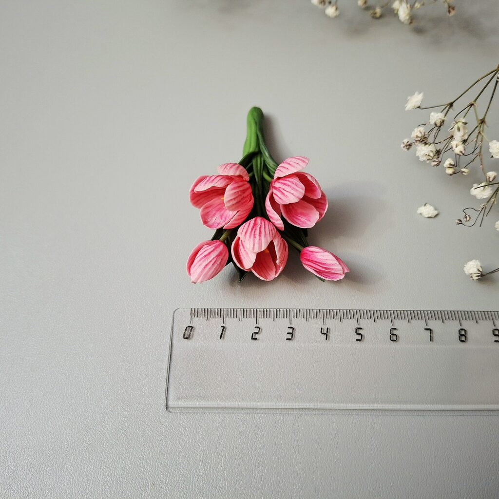 Брошь Весенние крокусы