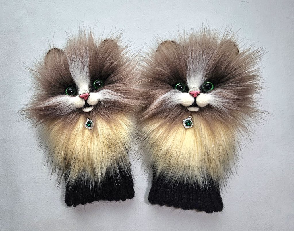 Варежки: Звероварежки Кот Котофей