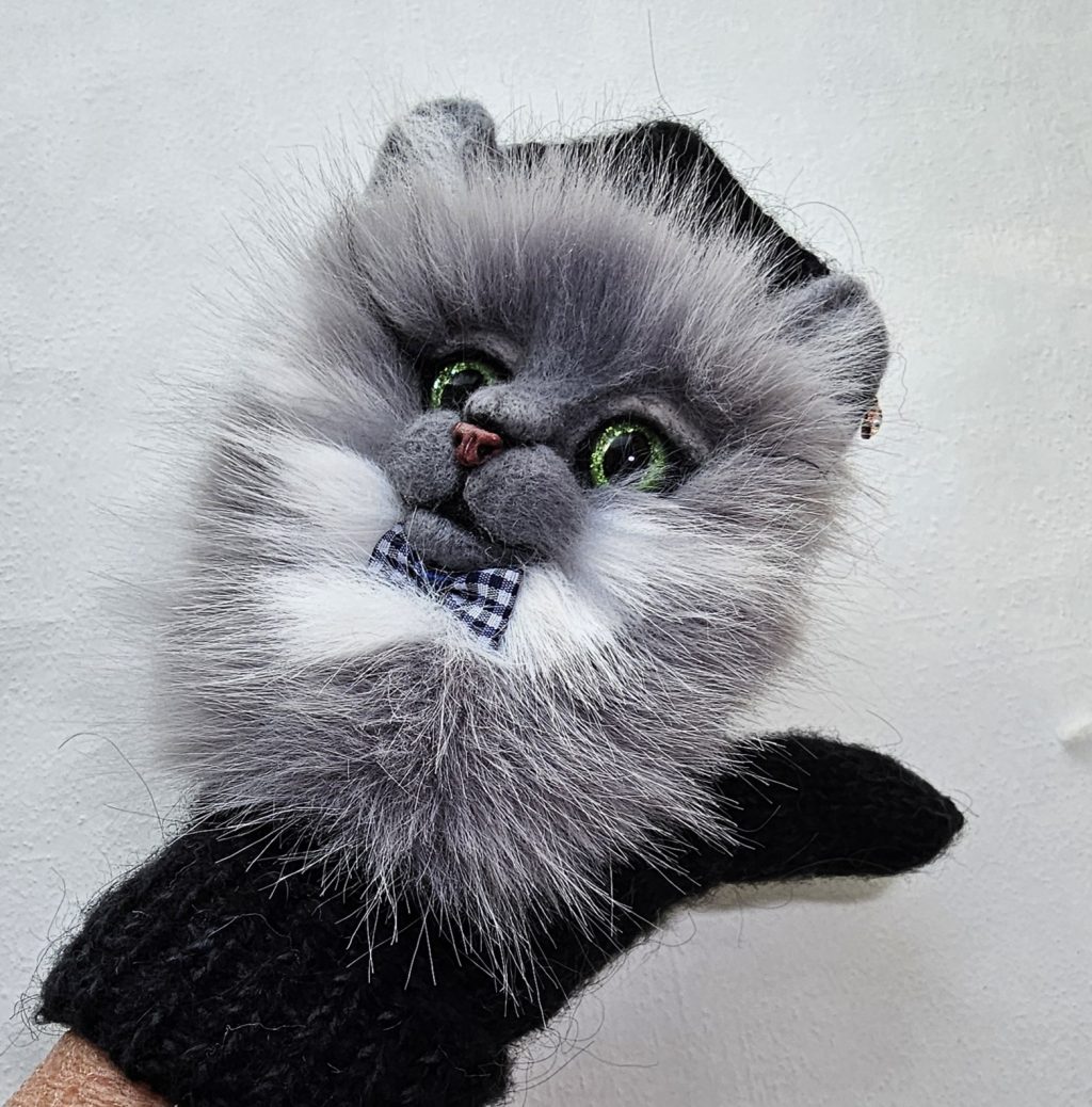 Варежки: Звероварежки Кот Мурзик