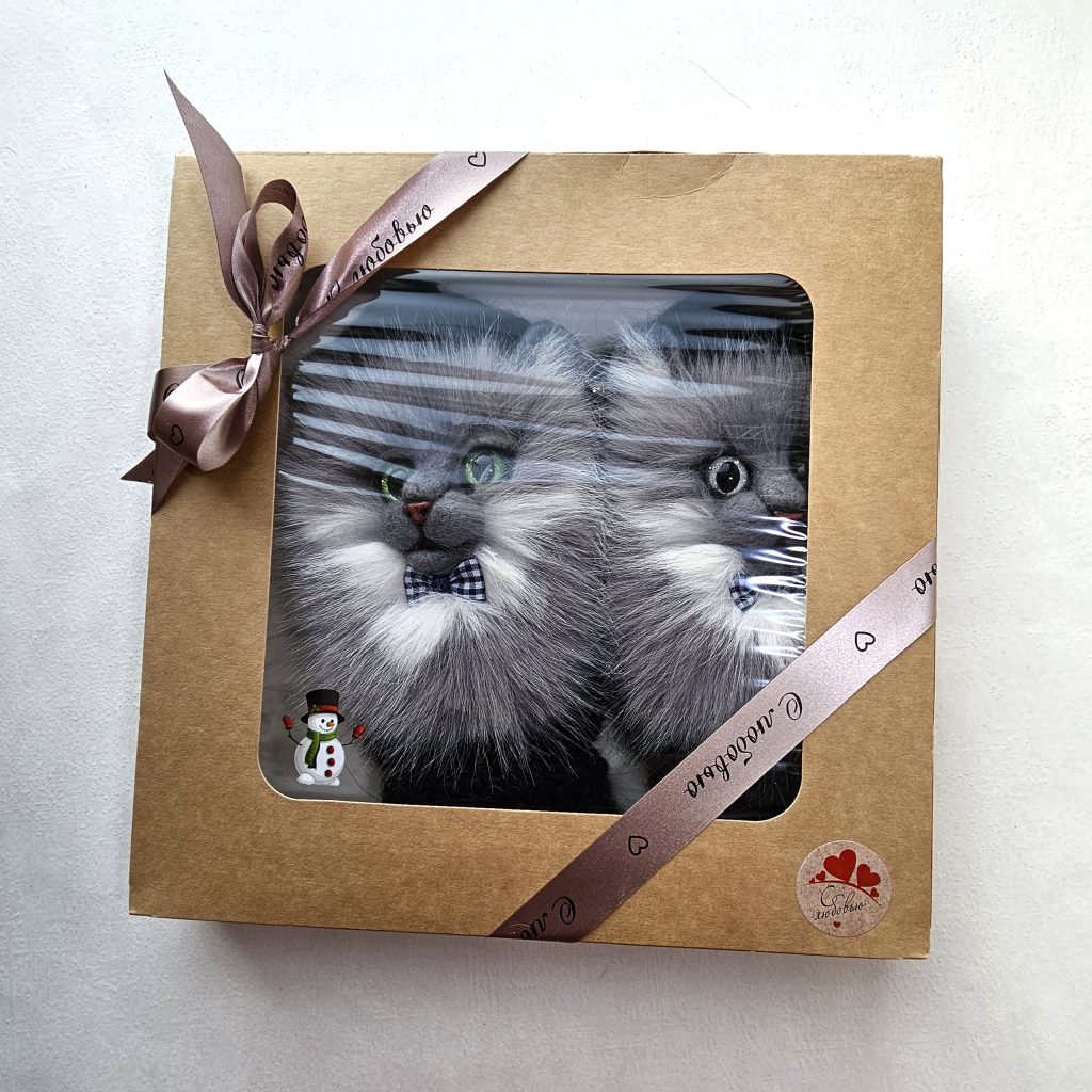 Варежки: Звероварежки Кот Мурзик